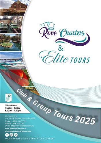 Club & Group Tours 2025